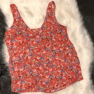 Free People floral tank